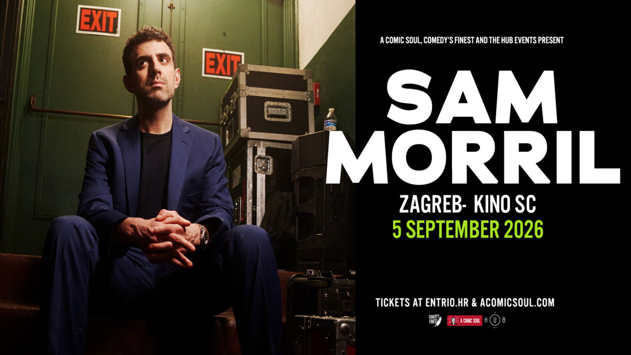 Sam Morril live in Zagreb