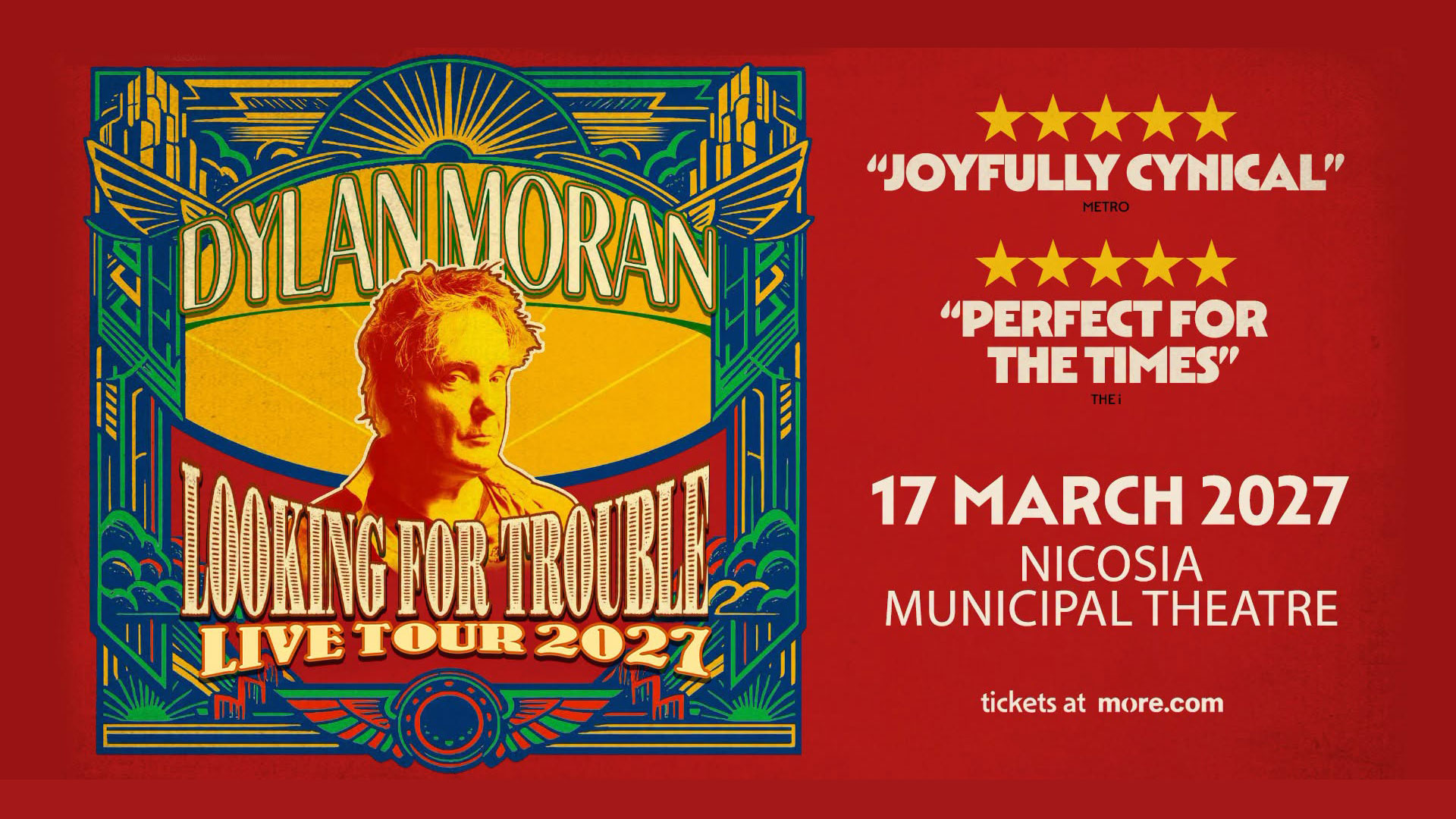 Dylan Moran Live in Nicosia