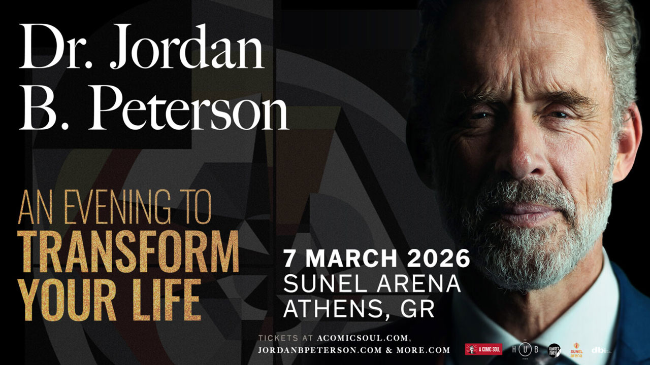DR. JORDAN B. PETERSON: AN EVENING TO TRANSFORM YOUR LIFE (ATHENS)